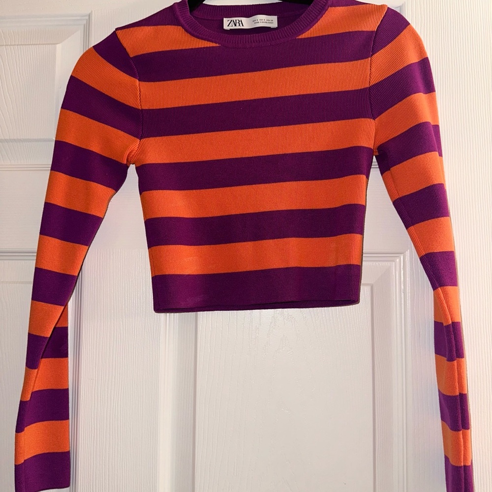 Zara cropped sweater